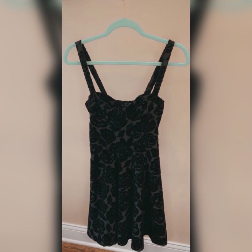 Black Velvet Dress